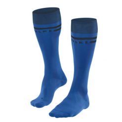 Podkolanówki damskie Falke SK7 Race. Niebieskie skarpetki damskie Falke, bez wzorów, z elastanu. Za 179.00 zł.