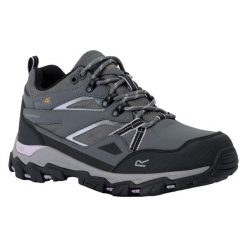 Damskie Buty Do Chodzenia Holcombe III Low. Fioletowe obuwie trekkingowe damskie Regatta, bez zapięcia. Za 294.99 zł.