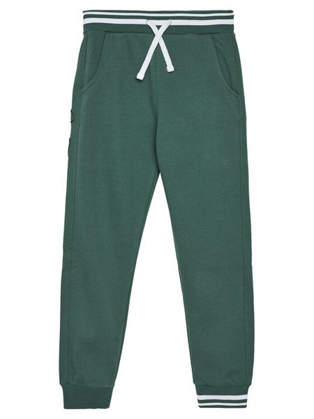 Guess Spodnie dresowe L5YQ17 K0170 Zielony Regular Fit. Zielone spodnie dresowe chłopięce Guess, z dresówki. Za 139.99 zł.