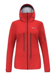 Salewa Kurtka funkcyjna "Ortles GTX Pro" w kolorze czerwonym rozmiar: 34. Czerwone kurtki sportowe damskie Salewa, s, bez wzorów, bez kaptura. Za 2,404.95 zł.