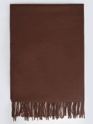 BIG STAR Szal w kolorze brązowym - 210 x 74 cm rozmiar: onesize. Brązowe szaliki damskie Big Star, bez wzorów, z materiału. Za 64.99 zł.