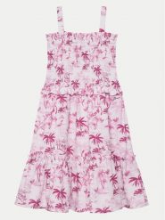 Guess Sukienka codzienna J5GK12 WG5S2 Kolorowy Regular Fit. Sukienki dziewczęce Guess, z aplikacjami, z wiskozy, bez ramiączek, proste. Za 199.99 zł.