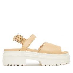 Sandały Converse. Brązowe sandały damskie Converse, bez wzorów, bez obcasa, na płaskiej podeszwie, bez zapięcia. Za 229.99 zł.
