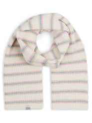 Ragwear Szalik - Fluky Stripes Kobiety Sztuczne włókno beżowy|biały, ONE SIZE. Białe szaliki damskie Ragwear, bez wzorów, z włókna. Za 89.95 zł.