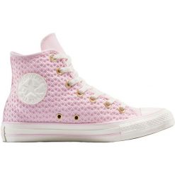 Buty sportowe Converse Chuck Taylor All Star. Czerwone obuwie sportowe casual damskie Converse, bez zapięcia. Za 390.00 zł.