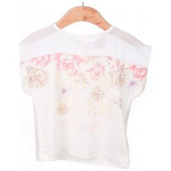 Primigi T-Shirt Dziewczęcy 122 Kremowy. Białe koszulki i t-shirty dziewczęce Primigi. W wyprzedaży za 79.00 zł.