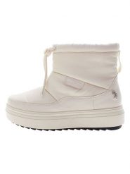 U.S. Polo Assn. Botki zimowe w kolorze kremowym rozmiar: 37. Brązowe botki damskie U.S. Polo Assn., na zimę, bez obcasa, bez zapięcia. Za 201.55 zł.