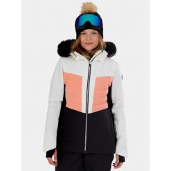 Kurtka Narciarska Damska Fundango Salina. Białe kurtki sportowe damskie FUNDANGO, na zimę, bez wzorów, bez kaptura. W wyprzedaży za 699.00 zł.