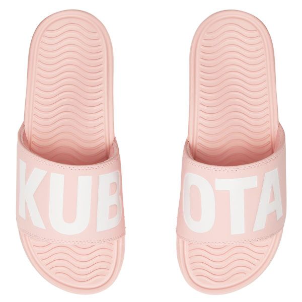 Kubota Klapki Pro 2.0. Czerwone klapki damskie Kubota, bez wzorów, bez obcasa, bez zapięcia. Za 129.99 zł.