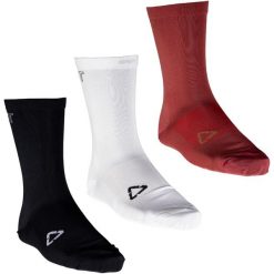 Skarpety rowerowe LEATT Socks MTB Endurance (3 pary). Białe skarpetki damskie LEATT, bez wzorów. Za 240.80 zł.
