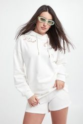 Bluza dresowa damska ERMANNO FIRENZE. Bluzy damskie Ermanno Firenze, bez wzorów, z dresówki, bez kaptura. W wyprzedaży za 1,005.95 zł.