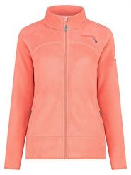 ANAPURNA Kurtka polarowa "Uternel" w kolorze łososiowym rozmiar: L. Pomarańczowe kurtki damskie ANAPURNA, l, bez wzorów, z polaru, bez kaptura. Za 73.99 zł.