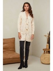 Soft Cashmere Kardigan w kolorze beżowym rozmiar: 38/40. Brązowe kardigany damskie Soft Cashmere, bez wzorów, z kaszmiru. Za 104.99 zł.