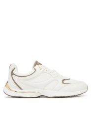 MICHAEL Michael Kors Sneakersy Riley 43T5RLFS3E Biały. Białe obuwie sportowe damskie MICHAEL Michael Kors, z materiału, bez zapięcia. Za 479.99 zł.