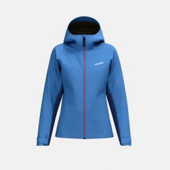 EASY JOY Jacket Women. Niebieskie kombinezony damskie Head, bez wzorów, sportowe, bez kołnierzyka, bez ramiączek. W wyprzedaży za 1,000.00 zł.