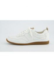 Paul Green Skórzane sneakersy w kolorze białym rozmiar: 42. Białe obuwie sportowe damskie Paul Green, ze skóry, bez zapięcia. Za 404.10 zł.