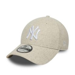 Czapka z daszkiem New Era New York Yankees 9Twenty. Białe czapki z daszkiem damskie New Era, bez wzorów, z materiału. Za 145.50 zł.