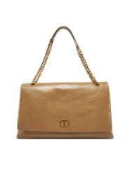 TWINSET Torebka 251TB7450 Brązowy. Brązowe torebki klasyczne damskie Twinset, ze skóry, bez dodatków. Za 1,379.00 zł.