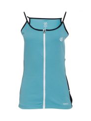 Dare 2b Top sportowy "Regale II Vest" w kolorze turkusowo-czarno-białym rozmiar: 44. Białe koszulki sportowe damskie Dare 2b, bez wzorów, z materiału, bez ramiączek, outdoorowe. Za 61.46 zł.