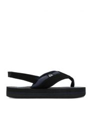 Quiksilver Sandały EO-QUILTED DUNE CQ10050TVZV Czarny. Czarne sandały chłopięce Quiksilver, ze skóry, bez zapięcia. Za 69.99 zł.