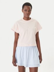 Adidas T-Shirt ALL SZN JY7807 Różowy Regular Fit. Czerwone t-shirty damskie Adidas, l, bez wzorów, z bawełny, bez kołnierzyka. Za 129.99 zł.