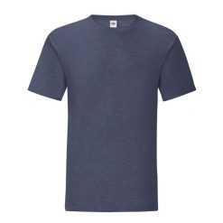 Koszulka Unisex Dla Dorosłych Iconic Heather. Niebieskie bluzki damskie Fruit of the Loom, xl, bez wzorów, sportowe, bez kołnierzyka, bez ramiączek. Za 33.99 zł.