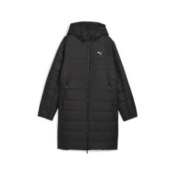 Damska wyściełana parka Essentials z kapturem PUMA Black. Czarne parki damskie Puma, z kapturem. Za 519.00 zł.