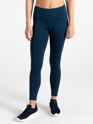 Dare 2b Legginsy sportowe "Influential II" w kolorze granatowym rozmiar: 42. Niebieskie legginsy damskie Dare 2b, bez wzorów, z materiału. Za 122.96 zł.