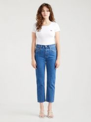 Levi's Dżinsy "501" - Regular fit - w kolorze niebieskim rozmiar: W27/L30. Niebieskie jeansy damskie Levi's, z podwyższonym stanem. Za 238.25 zł.