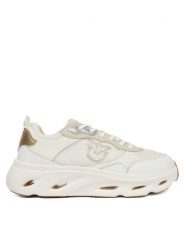 PINKO Sneakersy PINK 09 Biały. Białe obuwie sportowe damskie Pinko, ze skóry, bez zapięcia. Za 1,149.00 zł.