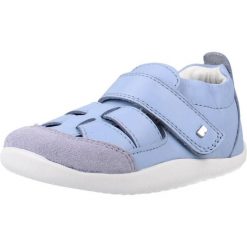 Sandały BOBUX BQ10667JE7LE SANDALIA MARIS Niebieski. Niebieskie sandały damskie Bobux, bez wzorów, ze skóry, bez obcasa, bez zapięcia. Za 242.99 zł.