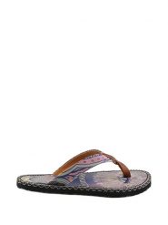 Calceo Japonki w kolorze fioletowym ze wzorem rozmiar: 38. Różowe klapki damskie Calceo, bez wzorów, z materiału, z otwartym noskiem, bez obcasa, bez zapięcia. Za 165.99 zł.