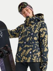 Roxy Kurtka snowboardowa Jetty ERJTJ03529 Czarny Regular Fit. Czarne kurtki sportowe damskie Roxy, na zimę, xs, bez wzorów, z syntetyku, bez kaptura. Za 509.99 zł.