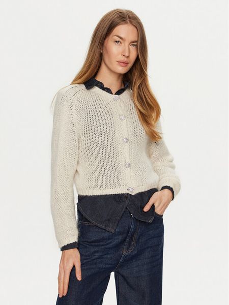 ViCOLO Kardigan 33013S Écru Regular Fit. Kardigany damskie ViCOLO, l, bez wzorów, z syntetyku. Za 179.99 zł.