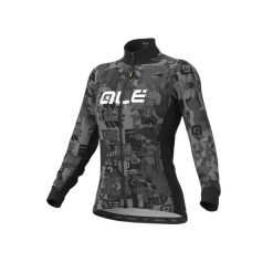Bluza rowerowa damska Alé Cycling Solid Break. Czarne bluzy damskie ALÉ CYCLING, xl, bez wzorów, bez kaptura. Za 369.99 zł.