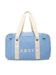 Roxy Torba weekendowa CWBEO-ROXY-M-003-09 Niebieski. Niebieskie torebki klasyczne damskie Roxy, z materiału, bez dodatków. Za 149.99 zł.