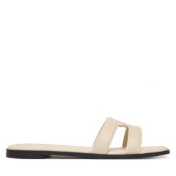 Klapki Tommy Hilfiger. Klapki damskie Tommy Hilfiger, bez wzorów, bez obcasa, bez zapięcia. Za 449.99 zł.