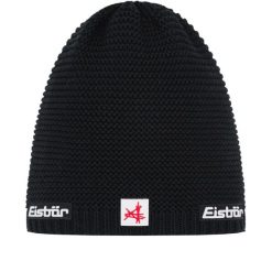 Czapka Eisbar Corson OS MÜ SA. Czarne czapki damskie Eisbär, na zimę, bez wzorów, z dzianiny. Za 219.90 zł.