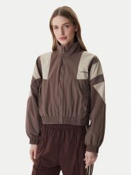 Adidas Bluza Blocked Washed KD8787 Brązowy Oversize. Brązowe bluzy damskie Adidas, m, bez wzorów, z syntetyku, bez kaptura. Za 399.99 zł.