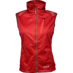 Damska wodoodporna kurtka softshell Pro-X Elements Hanna. Czerwone kurtki damskie PRO-X ELEMENTS, bez wzorów, z softshellu, bez kaptura. Za 335.00 zł.