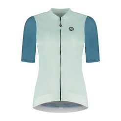 Koszulka rowerowa damska Rogelli Fast. Zielone koszulki damskie Rogelli, s, bez wzorów, bez kołnierzyka, bez ramiączek. Za 317.99 zł.
