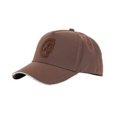 Czapka Kentucky 3D Logo. Brązowe czapki damskie KENTUCKY HORSEWEAR, bez wzorów, z tkaniny. Za 191.00 zł.