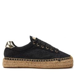 Espadryle REPLAY. Czarne espadryle damskie Replay, bez wzorów, bez obcasa. Za 209.99 zł.