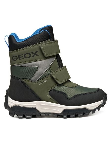 Geox Śniegowce J Himalaya B Abx J46FRE 0FU50 CA3K4 S Khaki. Brązowe buty zimowe chłopięce Geox, z materiału, bez zapięcia. Za 309.99 zł.