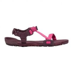 Buty trekkingowe damskie Xero Shoes Z-Trail EV. Czerwone obuwie trekkingowe damskie XERO SHOES, z materiału, bez zapięcia. Za 522.00 zł.