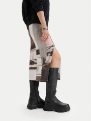 G-Star Raw Kozaki CEO-WI33-CS555-KIWI-16 Czarny. Czarne kozaki damskie G-Star, bez obcasa, na płaskiej podeszwie, bez zapięcia. Za 549.99 zł.