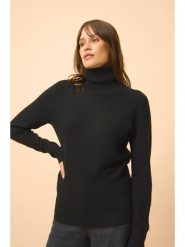 Just Cashmere Kaszmirowy golf "Udny" w kolorze czarnym rozmiar: XXL. Czarne golfy damskie Just Cashmere, xxl, bez wzorów, z kaszmiru, bez ramiączek. Za 348.90 zł.