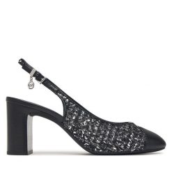 Botki MICHAEL Michael Kors. Czarne botki damskie MICHAEL Michael Kors, bez obcasa, na słupku, bez zapięcia. Za 719.99 zł.
