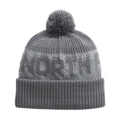 Czapka zimowa The North Face RETRO CABIN BEANIE. Szare czapki damskie The North Face, na zimę, bez wzorów. W wyprzedaży za 139.00 zł.