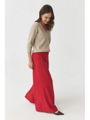 TATUUM Spodnie "Manikimia 1" w kolorze czerwonym rozmiar: 40. Czerwone spodnie materiałowe damskie TATUUM, bez wzorów, z materiału. Za 166.10 zł.